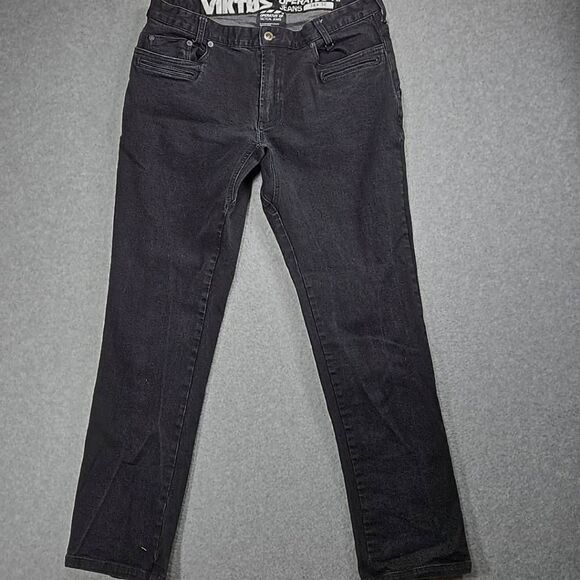 VIKTOS Jeans Men 34x32 Black Operatus XP Denim Tactical EDC Concealed Carry Pant - Picture 1 of 10